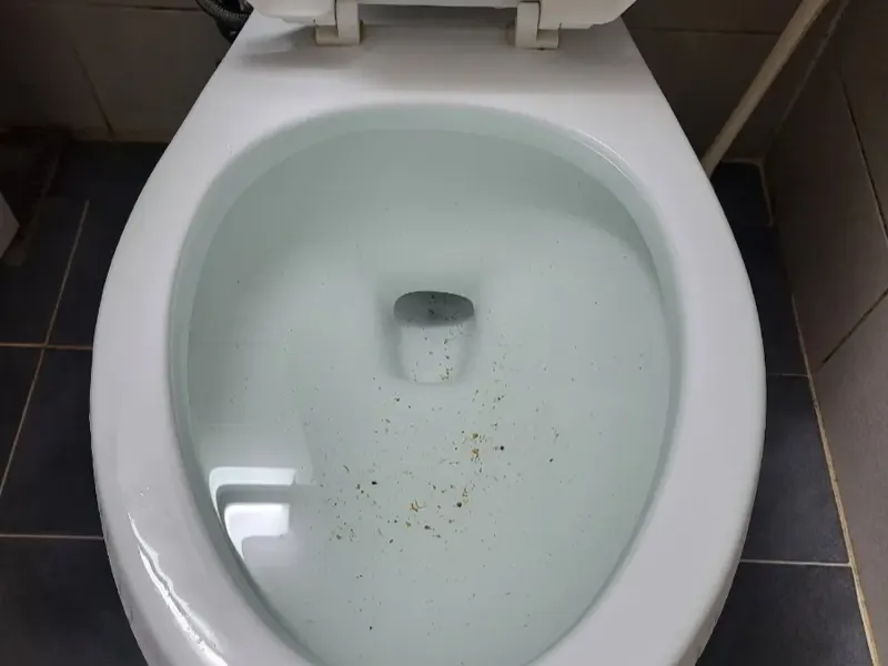 청주 변기막힘 작업사례 1