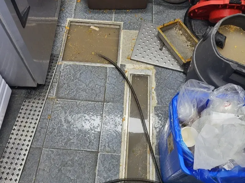 청주 상가·주방 배관 작업사례 2