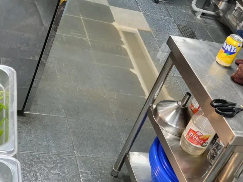 청주 상가·주방 배관 작업사례 5